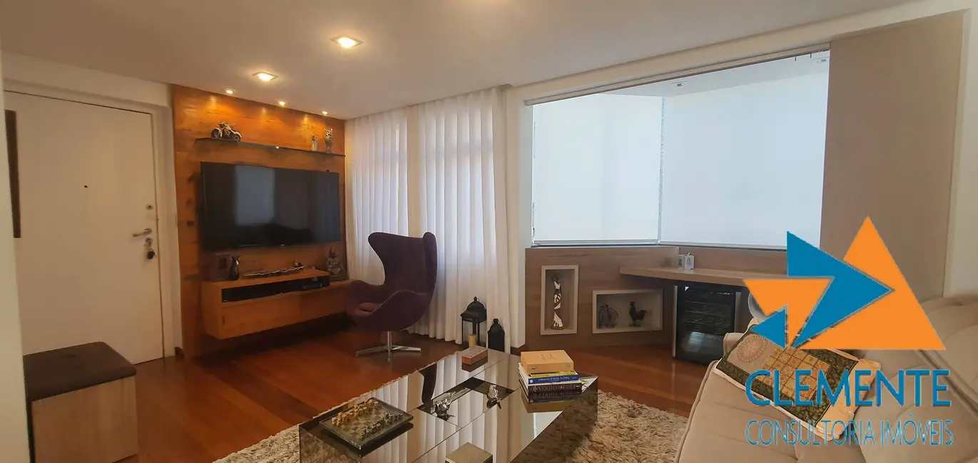 Foto 2 de Apartamento com 3 quartos à venda, 85m2 em Sion, Belo Horizonte - MG