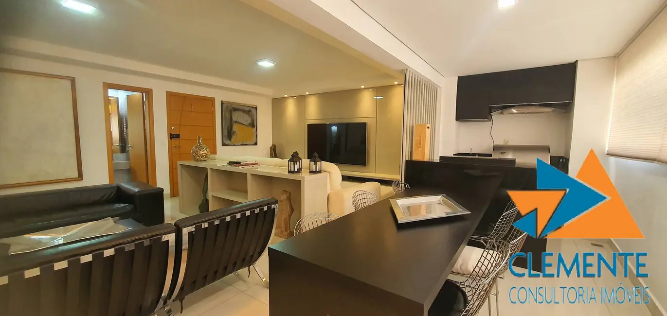 Foto 8 de Apartamento com 4 quartos à venda, 158m2 em Sion, Belo Horizonte - MG