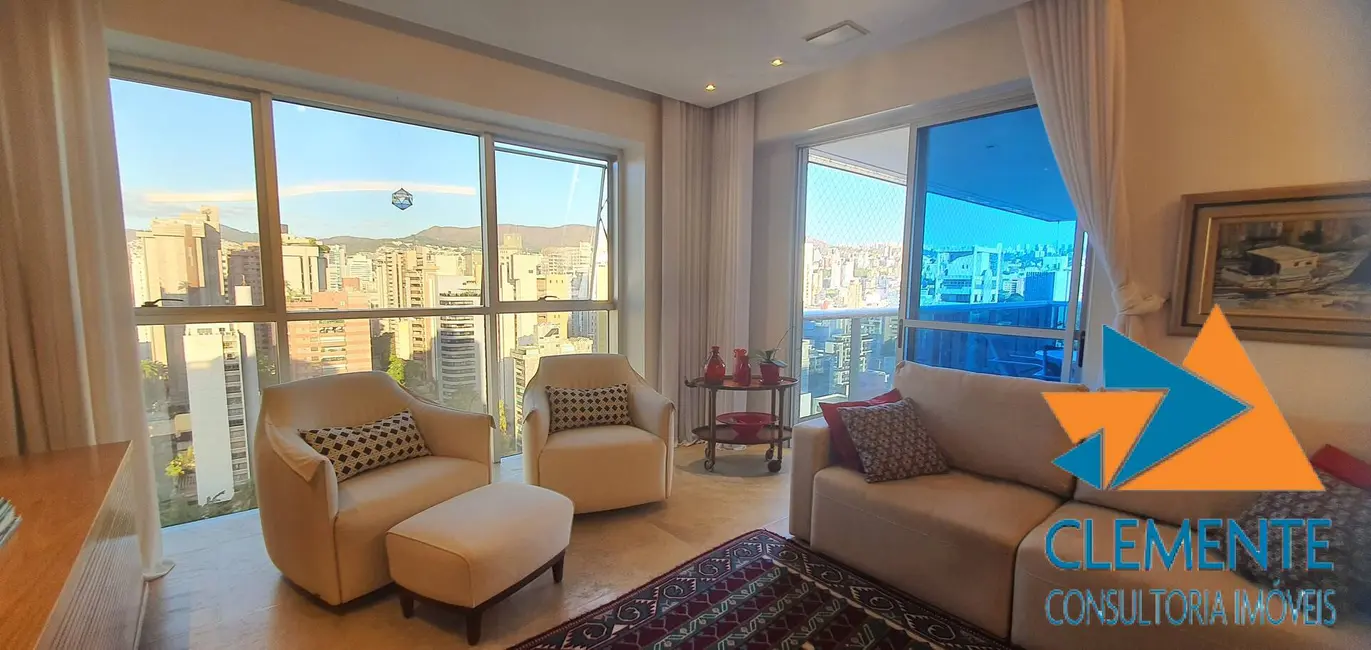 Apartamento com 4 quartos à venda, 209m2 em Lourdes, Belo Horizonte - MG - imagem 7 Foto 7 de Apartamento com 4 quartos à venda, 209m2 em Lourdes, Belo Horizonte - MG