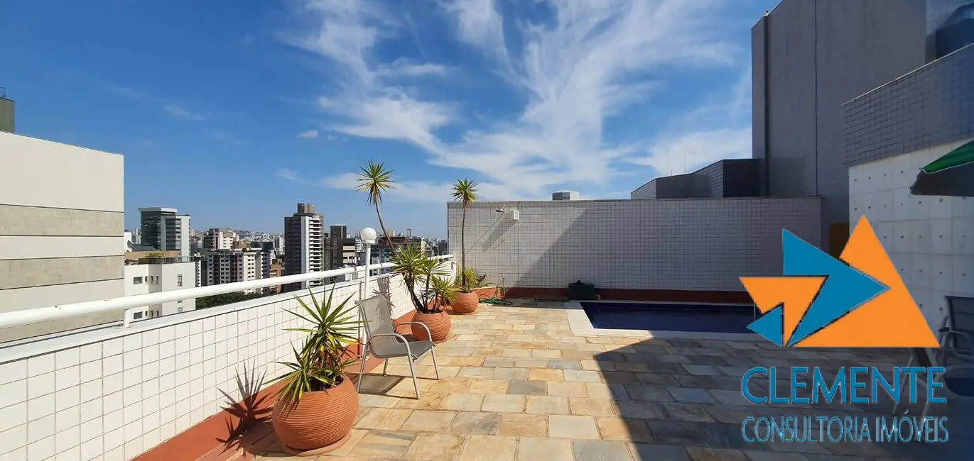 Cobertura com 4 quartos à venda, 185m2 em Funcionários, Belo Horizonte - MG - imagem 3 Foto 3 de Cobertura com 4 quartos à venda, 185m2 em Funcionários, Belo Horizonte - MG