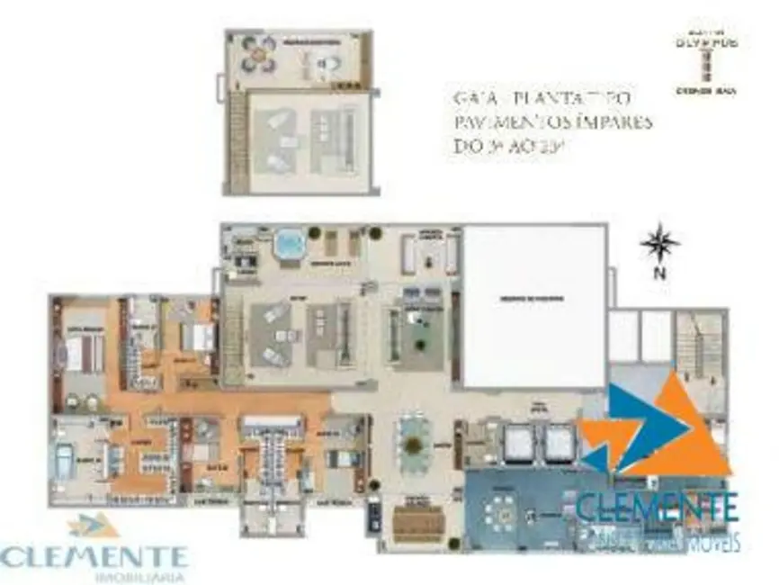 Foto 2 de Apartamento com 4 quartos à venda, 397m2 em Vila da Serra, Nova Lima - MG