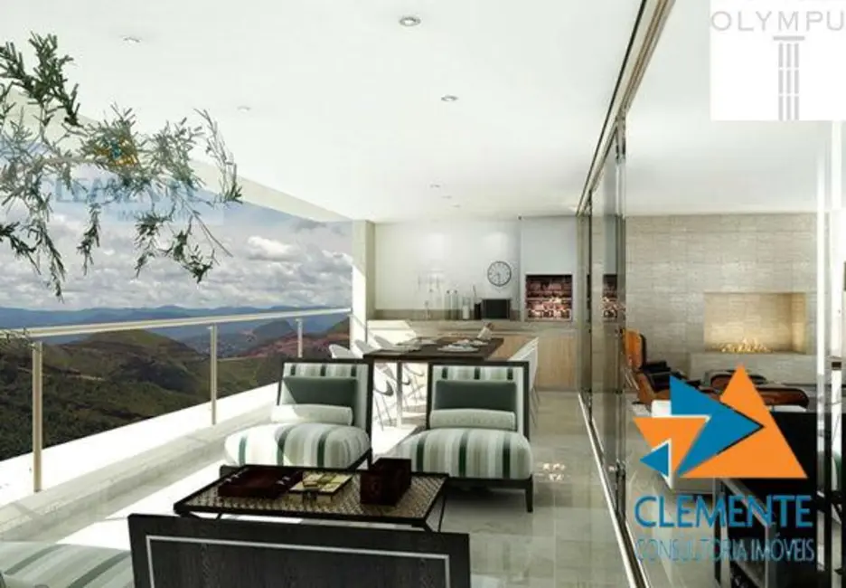 Apartamento com 4 quartos à venda, 288m2 em Nova Lima - MG - imagem 8 Foto 8 de Apartamento com 4 quartos à venda, 288m2 em Nova Lima - MG
