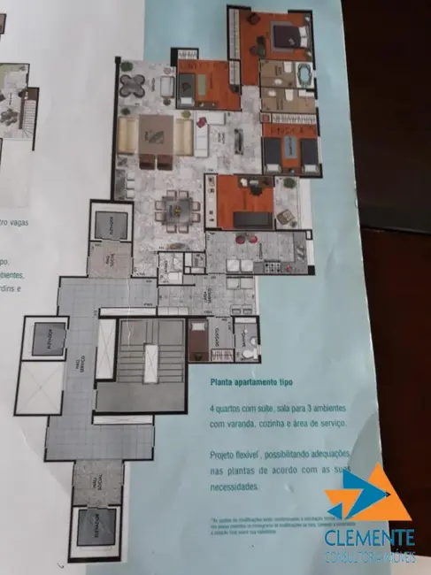 Foto 2 de Apartamento com 4 quartos à venda, 148m2 em Santo Agostinho, Belo Horizonte - MG