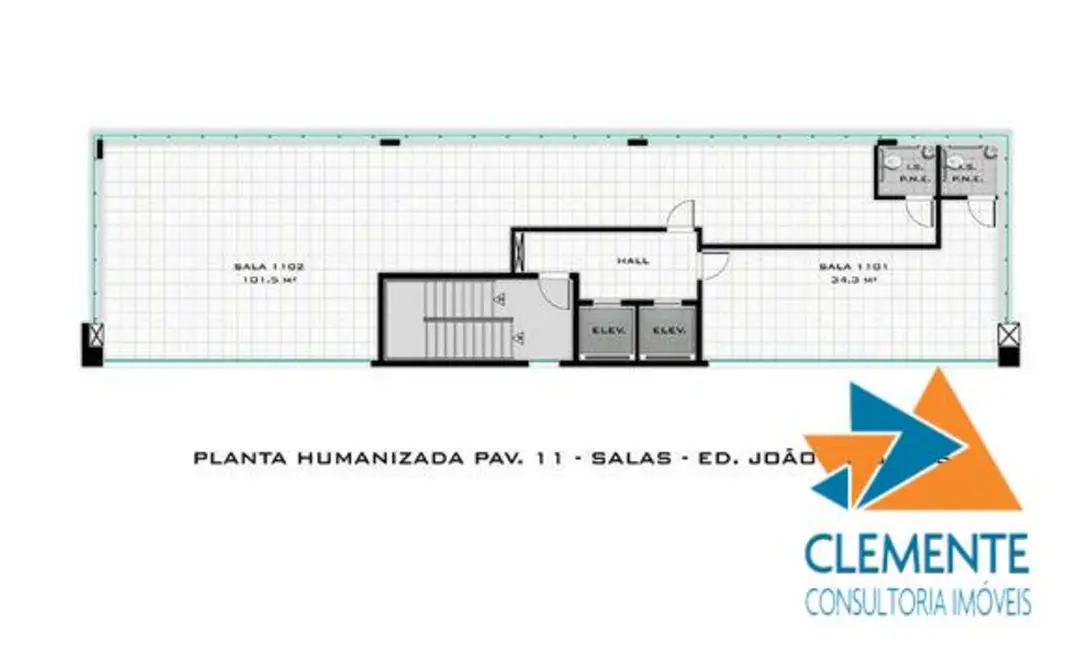 Foto 3 de Sala Comercial à venda, 135m2 em Barro Preto, Belo Horizonte - MG