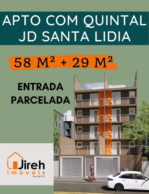 Foto 1 de Apartamento com 2 quartos à venda, 91m2 em Jardim Santa Lídia, Maua - SP