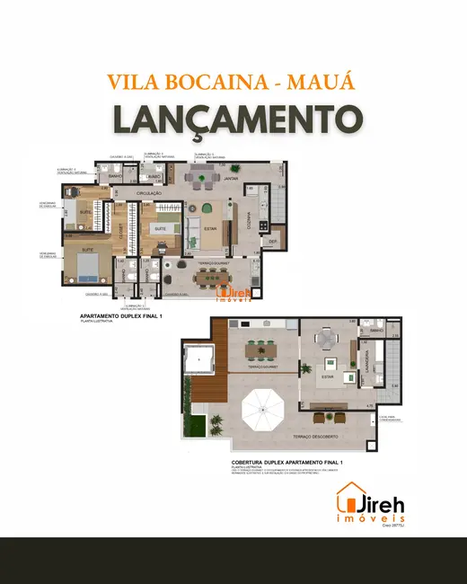 Foto 3 de Apartamento com 3 quartos à venda, 110m2 em Vila Bocaina, Maua - SP