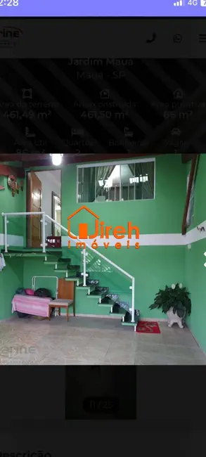 Foto 2 de Casa com 2 quartos à venda, 112m2 em Vila Ana, Maua - SP