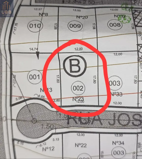 Foto 2 de Terreno / Lote à venda, 214m2 em Estância Árvore da Vida, Sumare - SP