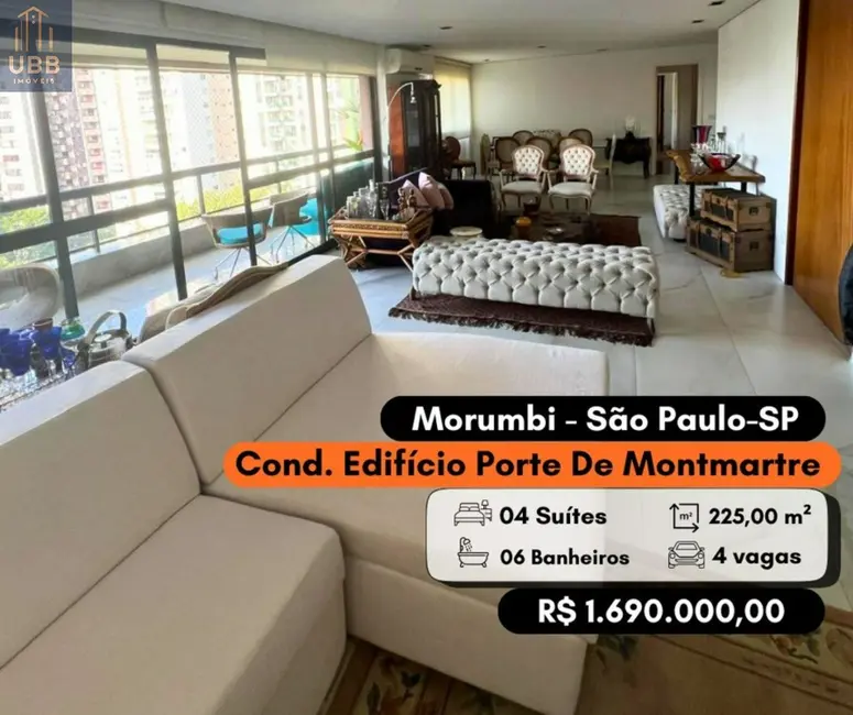 Foto 1 de Apartamento com 4 quartos à venda, 225m2 em Vila Suzana, São Paulo - SP