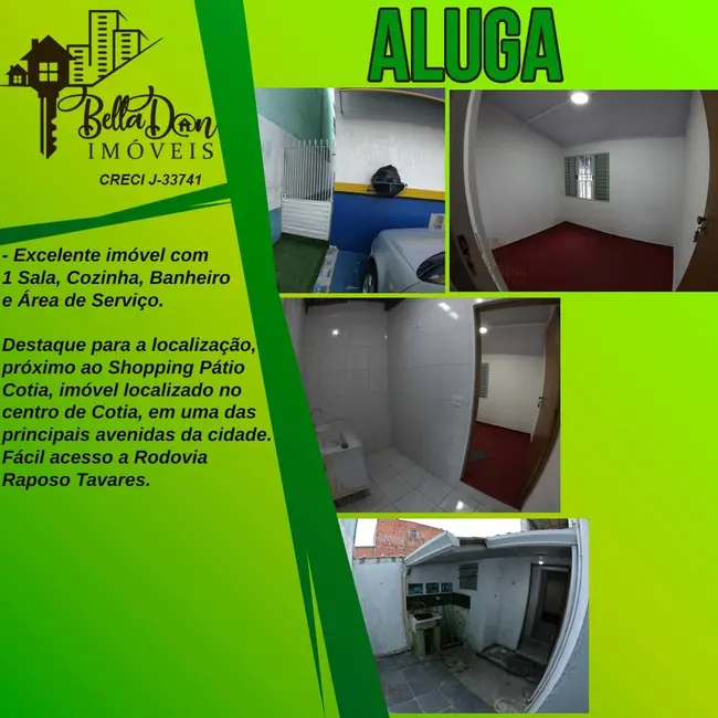 Foto 1 de Sala Comercial para alugar, 20m2 em Centro, Cotia - SP