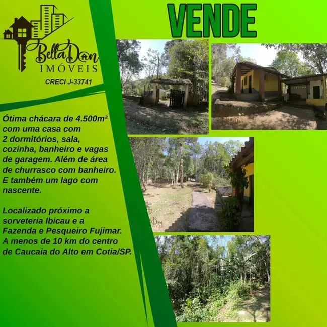 Foto 1 de Chácara com 2 quartos à venda, 60m2 em Cotia - SP