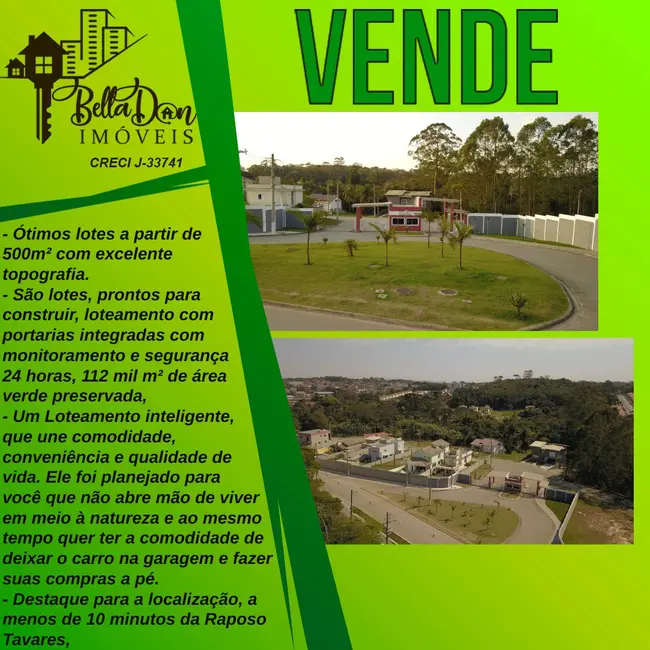 Foto 1 de Terreno / Lote com 2 quartos à venda, 48m2 em Portal do Santa Paula, Cotia - SP