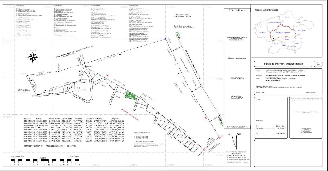 Foto 6 de Terreno / Lote à venda, 303920m2 em Terras de San Nicolau, Santana De Parnaiba - SP