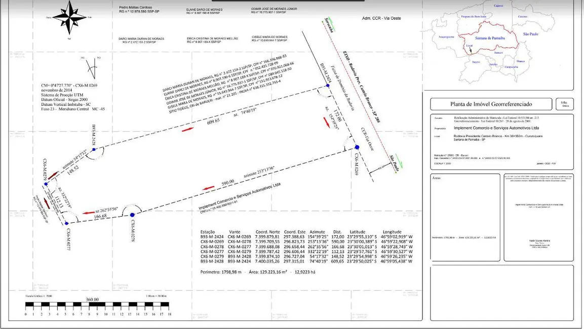 Foto 5 de Terreno / Lote à venda, 303920m2 em Terras de San Nicolau, Santana De Parnaiba - SP