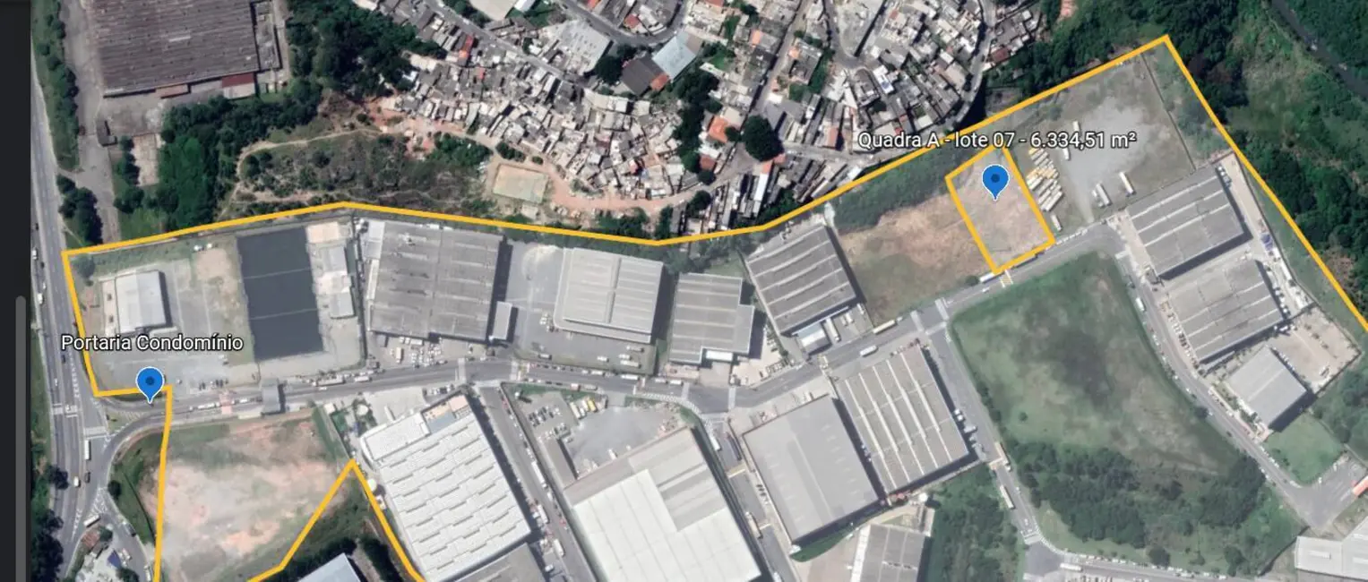 Foto 2 de Lote de Condomínio à venda e para alugar, 6335m2 em Jardim Alvorada, Jandira - SP