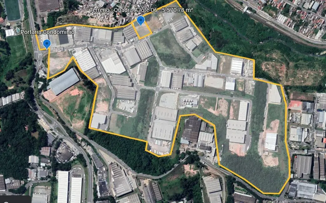 Foto 1 de Lote de Condomínio para alugar, 5571m2 em Jardim Alvorada, Jandira - SP