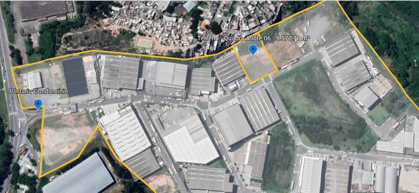 Foto 2 de Lote de Condomínio para alugar, 5571m2 em Jardim Alvorada, Jandira - SP