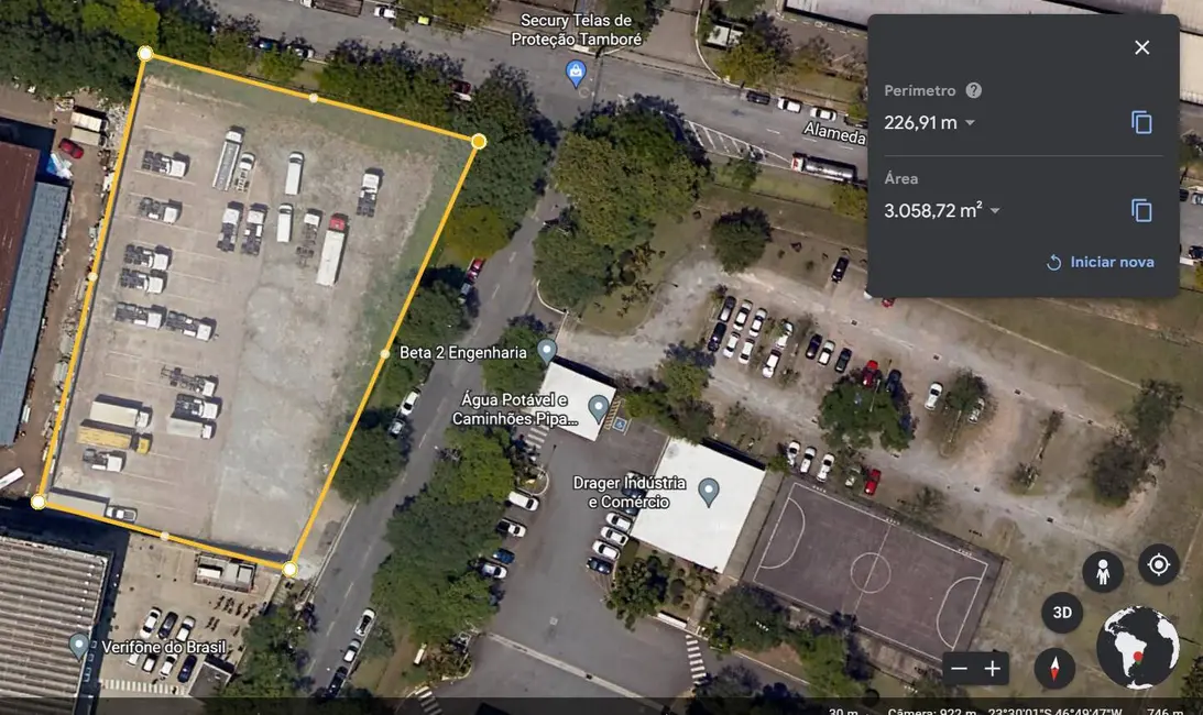 Terreno / Lote para alugar, 3060m2 em Tamboré, Barueri - SP - imagem 1 Foto 1 de Terreno / Lote para alugar, 3060m2 em Tamboré, Barueri - SP