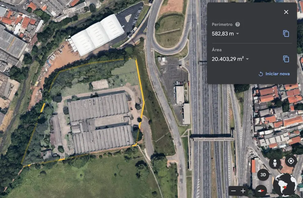 Foto 1 de Terreno / Lote à venda, 20000m2 em Parque São Domingos, São Paulo - SP