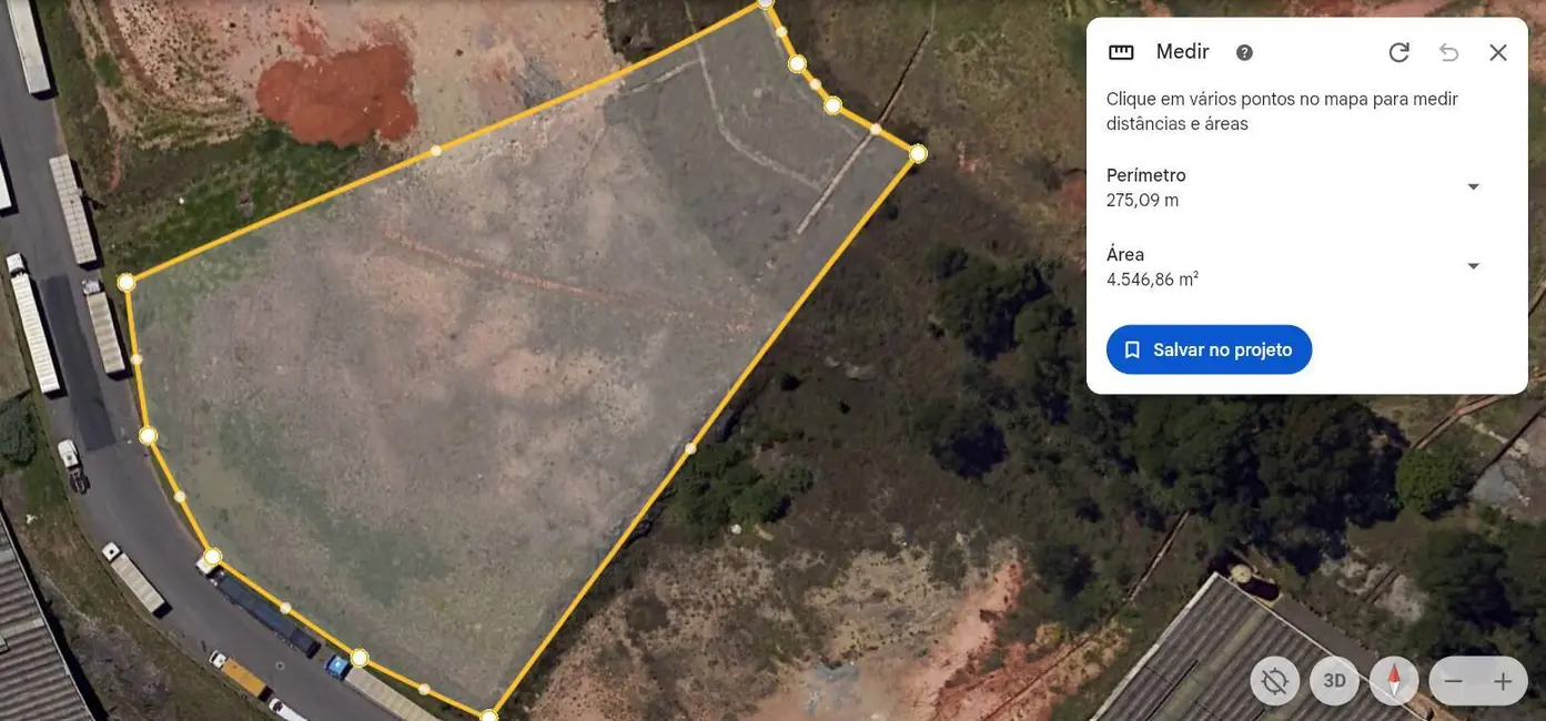 Foto 3 de Lote de Condomínio à venda e para alugar, 4545m2 em Jardim Alvorada, Jandira - SP