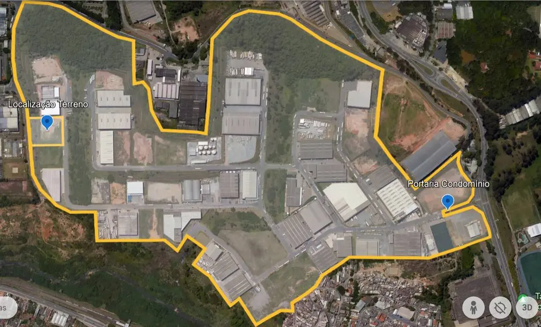 Foto 2 de Lote de Condomínio à venda e para alugar, 6953m2 em Jardim Alvorada, Jandira - SP