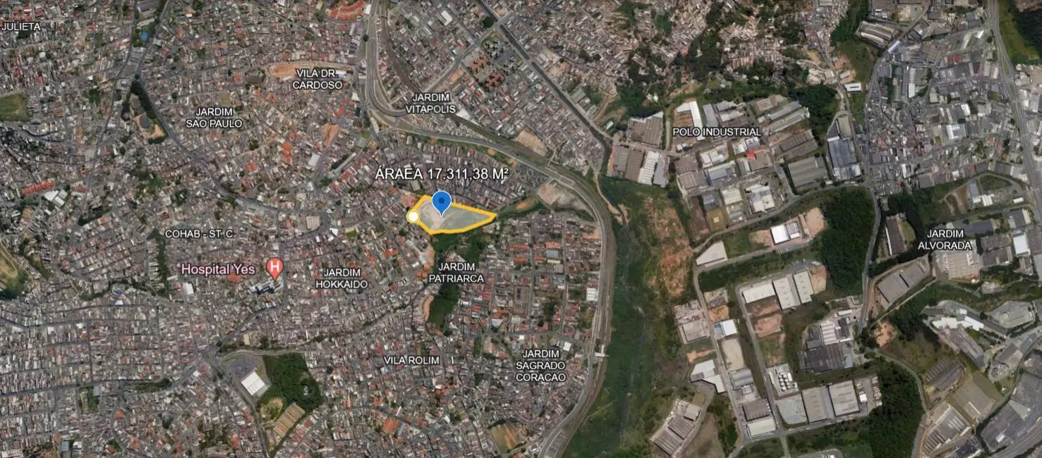 Foto 8 de Terreno / Lote à venda, 17311m2 em Itaparica, Itapevi - SP