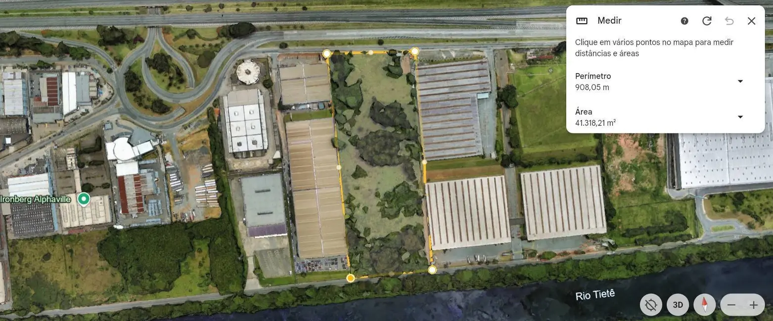 Foto 6 de Terreno / Lote para alugar, 41000m2 em Alphaville Empresarial, Barueri - SP