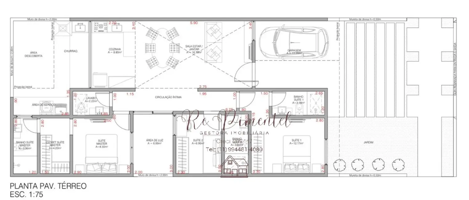 Foto 2 de Casa de Condomínio com 3 quartos à venda, 110m2 em Cajuru do Sul, Sorocaba - SP
