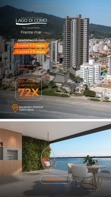 Foto 5 de Apartamento com 3 quartos à venda, 154m2 em Porto Belo - SC