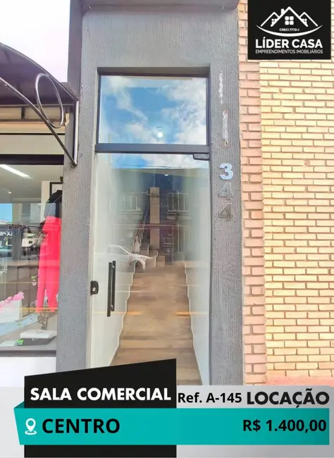 Foto 1 de Sala Comercial para alugar em Centro, Arapongas - PR