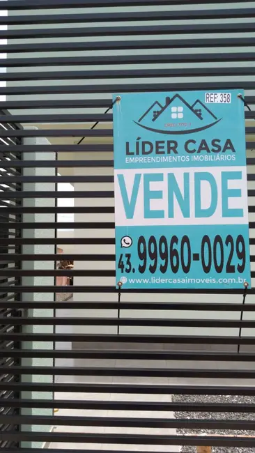 Foto 2 de Casa com 3 quartos à venda, 74m2 em Jardim Interlagos II, Arapongas - PR