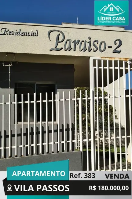 Foto 1 de Apartamento com 3 quartos à venda, 65m2 em Vila Passos, Arapongas - PR