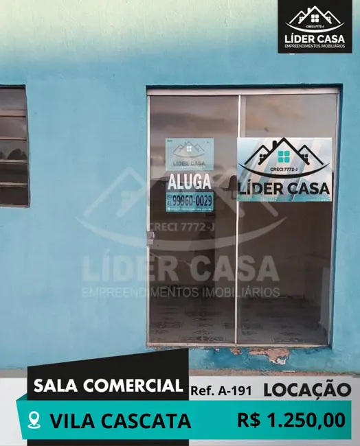 Foto 1 de Sala Comercial para alugar, 72m2 em Vila Cascata, Arapongas - PR