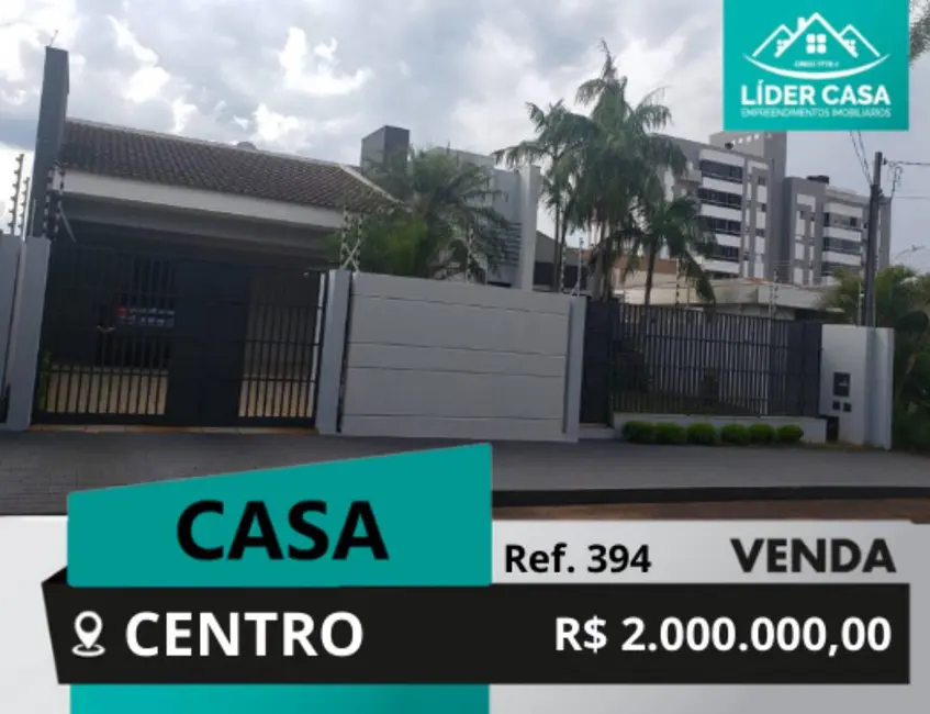 Foto 1 de Casa com 3 quartos à venda, 305m2 em Centro, Arapongas - PR
