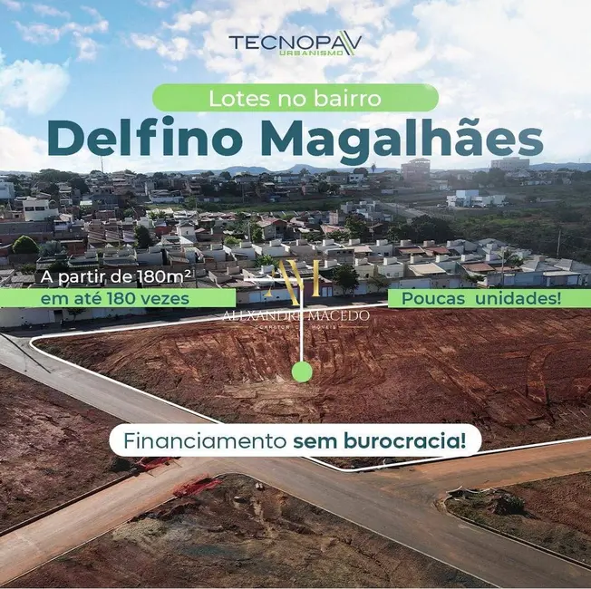 Foto 2 de Terreno / Lote à venda, 180m2 em Delfino Magalhães, Montes Claros - MG