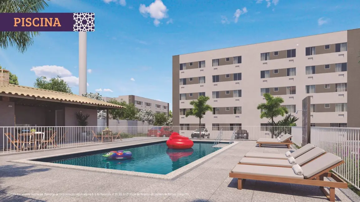 Foto 1 de Apartamento com 2 quartos à venda, 44m2 em Belvedere, Montes Claros - MG