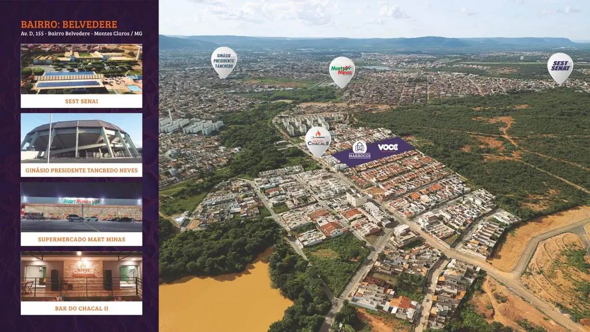 Foto 2 de Apartamento com 2 quartos à venda, 44m2 em Belvedere, Montes Claros - MG