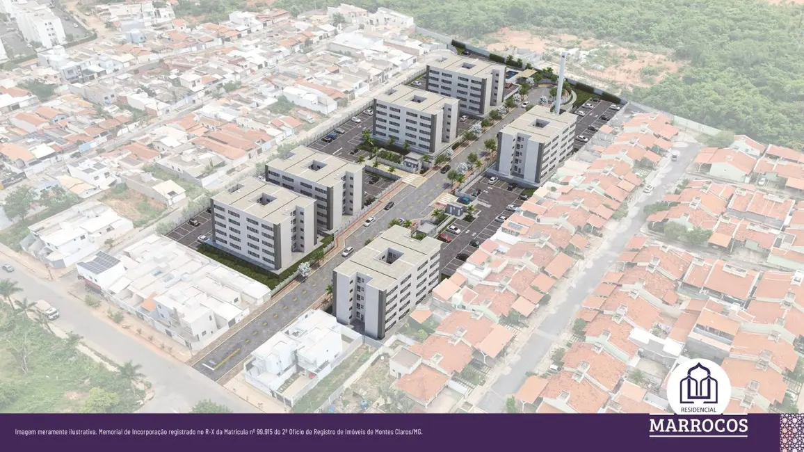 Foto 3 de Apartamento com 2 quartos à venda, 44m2 em Belvedere, Montes Claros - MG