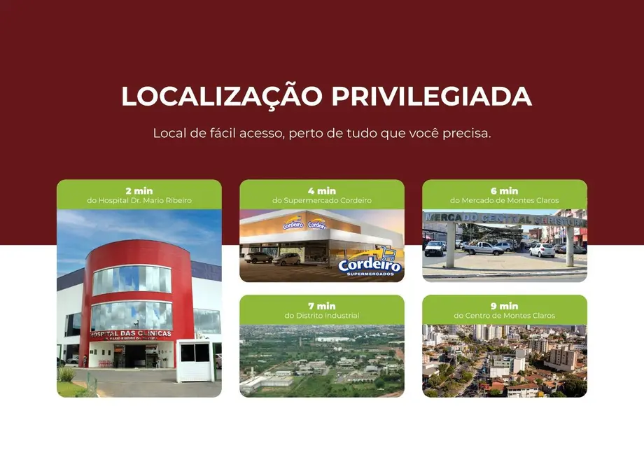 Foto 5 de Apartamento com 2 quartos à venda, 45m2 em Edgar Pereira, Montes Claros - MG