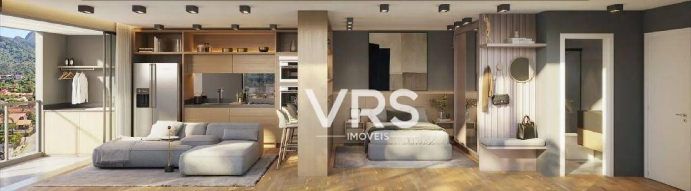 Apartamento com 1 quarto à venda, 46m2 em Carlos Guinle, Teresopolis - RJ - imagem 3 Foto 3 de Apartamento com 1 quarto à venda, 46m2 em Carlos Guinle, Teresopolis - RJ