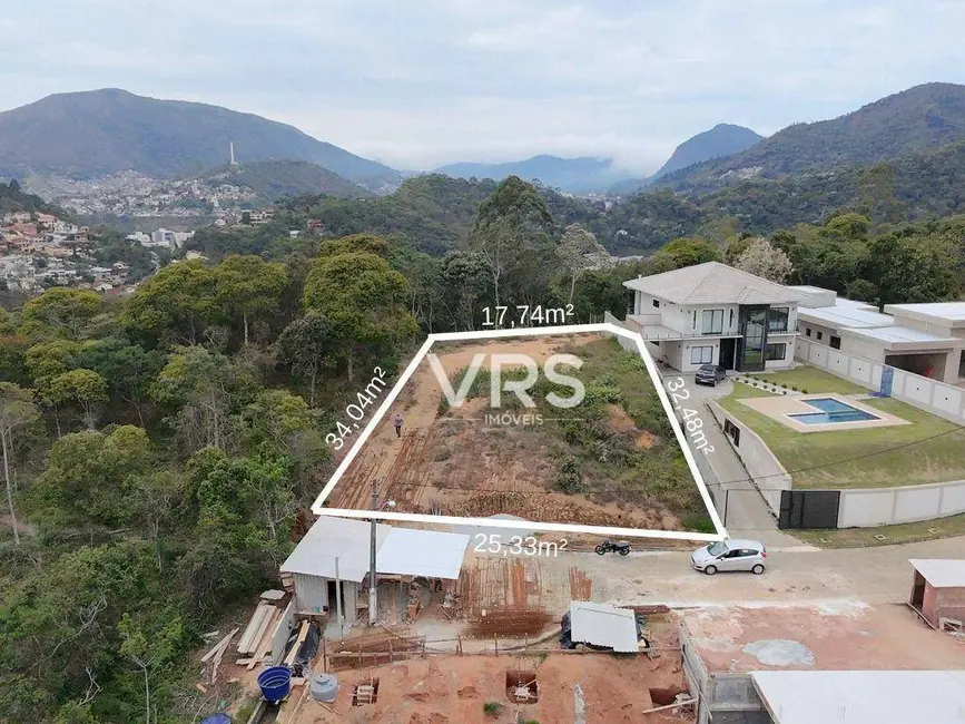 Foto 1 de Terreno / Lote à venda, 600m2 em Barra do Imbuí, Teresopolis - RJ