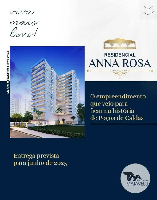 Foto 3 de Apartamento com 3 quartos à venda, 138m2 em Centro, Pocos De Caldas - MG