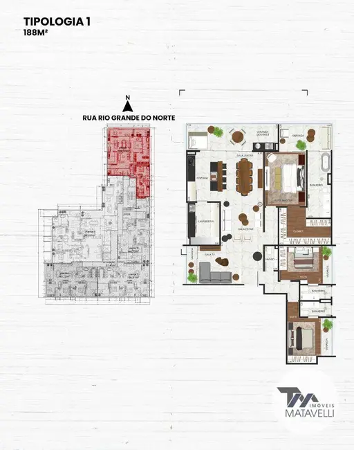 Foto 8 de Apartamento com 3 quartos à venda, 138m2 em Centro, Pocos De Caldas - MG