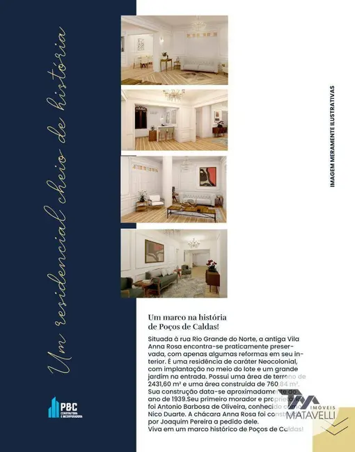 Foto 5 de Apartamento com 3 quartos à venda, 138m2 em Centro, Pocos De Caldas - MG