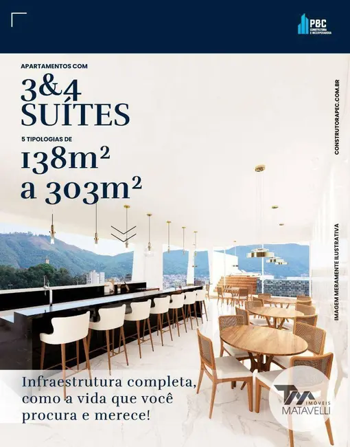 Foto 6 de Apartamento com 3 quartos à venda, 138m2 em Centro, Pocos De Caldas - MG