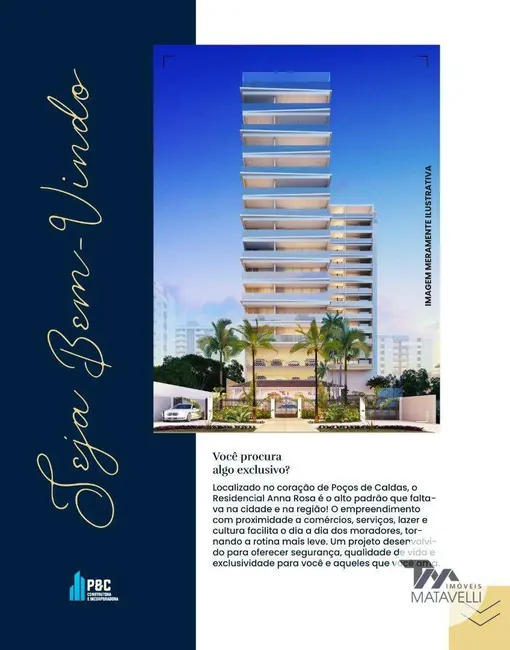 Foto 4 de Apartamento com 3 quartos à venda, 138m2 em Centro, Pocos De Caldas - MG