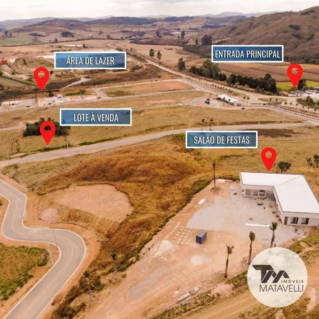 Foto 1 de Terreno / Lote à venda, 1069m2 em Andradas - MG