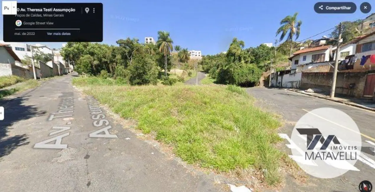 Foto 1 de Terreno / Lote à venda, 477m2 em Boa Esperança II, Pocos De Caldas - MG
