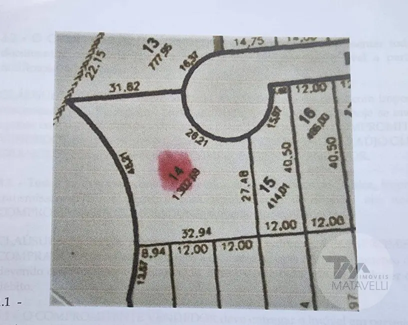 Foto 1 de Terreno / Lote à venda, 1302m2 em Morada dos Pássaros, Pocos De Caldas - MG