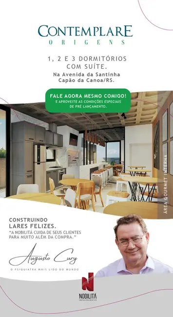 Foto 6 de Apartamento com 3 quartos à venda, 92m2 em Centro, Capao Da Canoa - RS